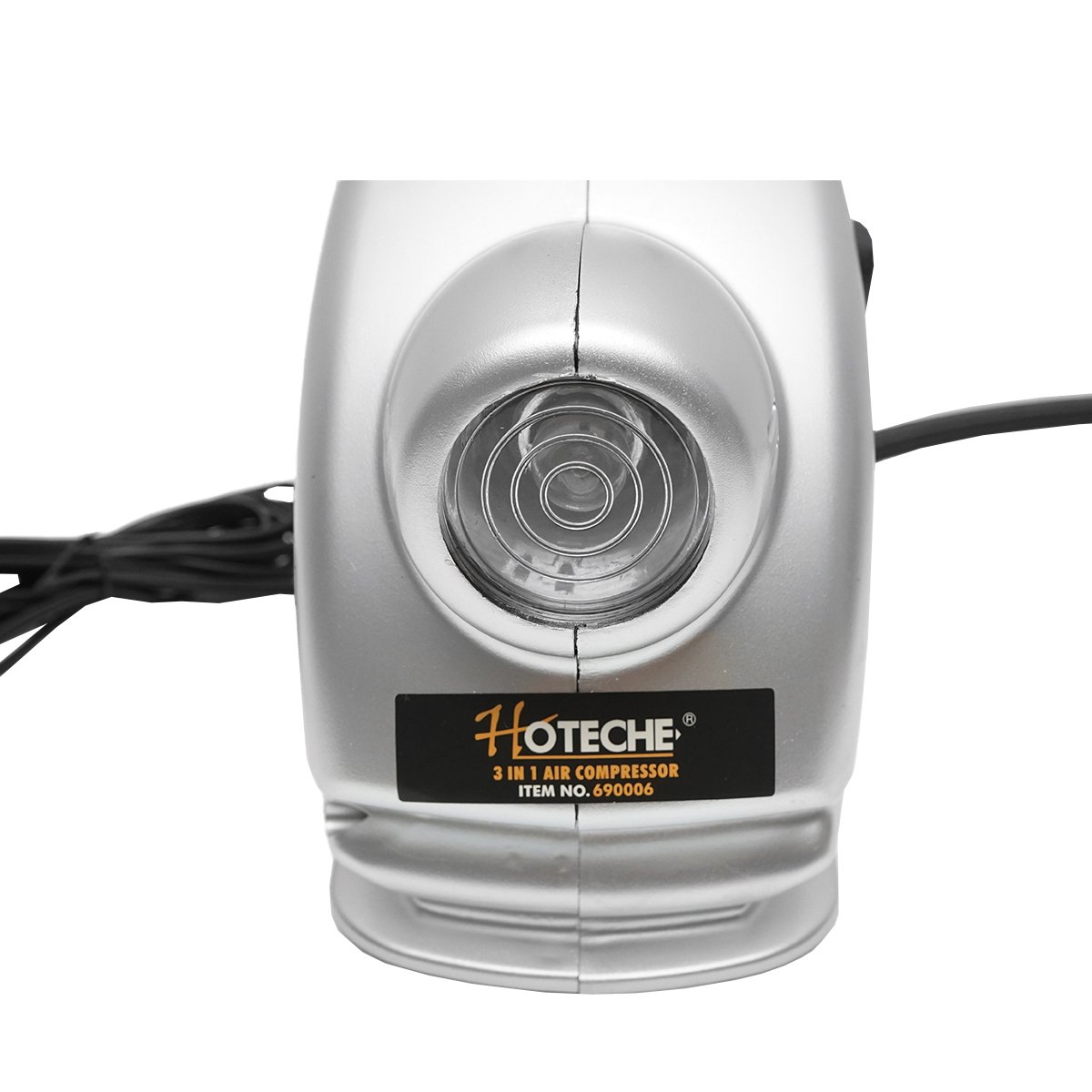 Compresor auto 12V 3 in 1 cu lanterna si lampa de lucru, presiune maxima 6.9 Bar. Hoteche